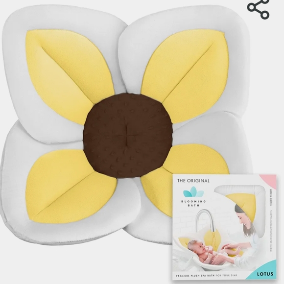 Blooming Bath Baby Bath Seat - Baby Tubs Newborn Infants - Picture 2 of 8